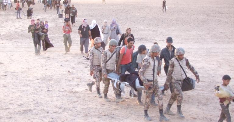 دخول 50 لاجئاً سورياً للأردن دخول 50 لاجئاً سورياً للأردن