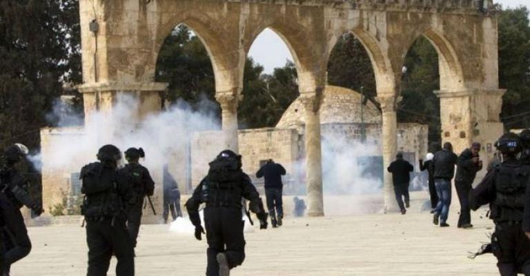 اقتحام الأقصى من باب المغاربة اقتحام الأقصى من باب المغاربة