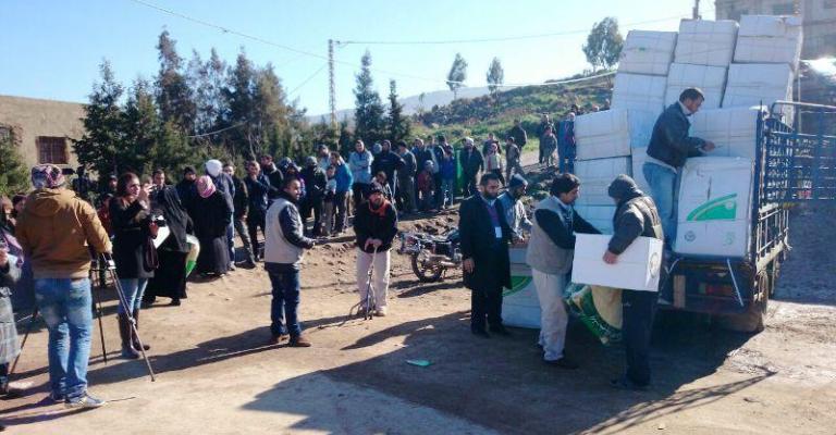 اللاجئ السوري.. نموذجا أمام عدسات الإعلام اللاجئ السوري.. نموذجا أمام عدسات الإعلام