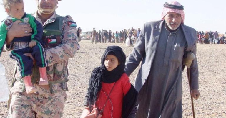 دخول 203 لاجئين سوريين للأردن