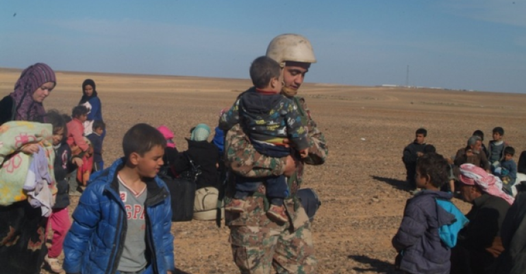 دخول 314 لاجئاً سوريّاً للأردن