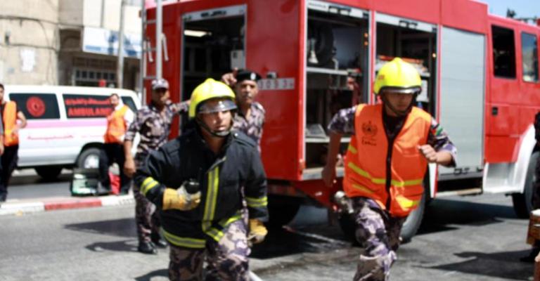 5 إصابات بحريق منزل في الزرقاء