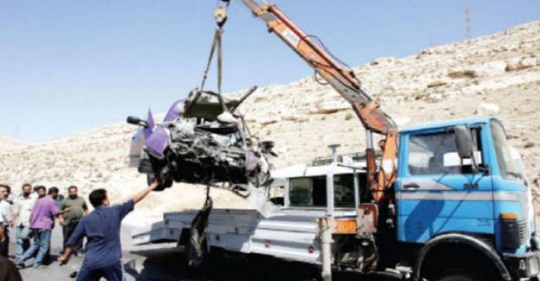 3 وفيات بحادث على طريق الصفاوي - الأزرق