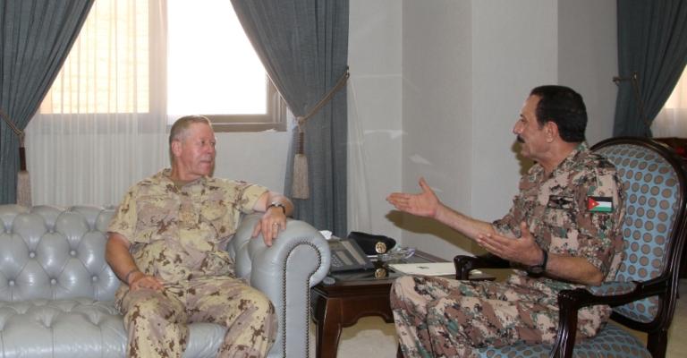 رئيس هيئة أركان الجيش الكندي في الأردن رئيس هيئة أركان الجيش الكندي في الأردن