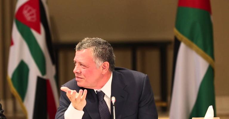 الملك: الأردن مستهدف من العصابات الإرهابيّة ولن نسكت عمّن يحاول زرع الفتنة