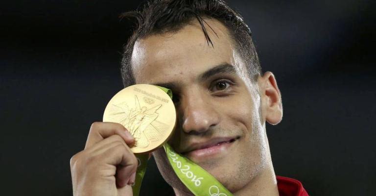 ذهبية أبو غوش الأولومبية.. نقش بتاريخ الرياضة الأردنية ذهبية أبو غوش الأولومبية.. نقش بتاريخ الرياضة الأردنية