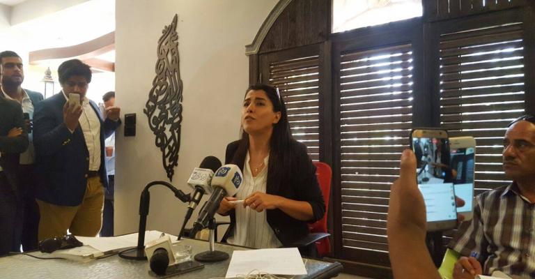 هند الفايز تشترط استقالة حمّاد للعودة إلى الانتخابات