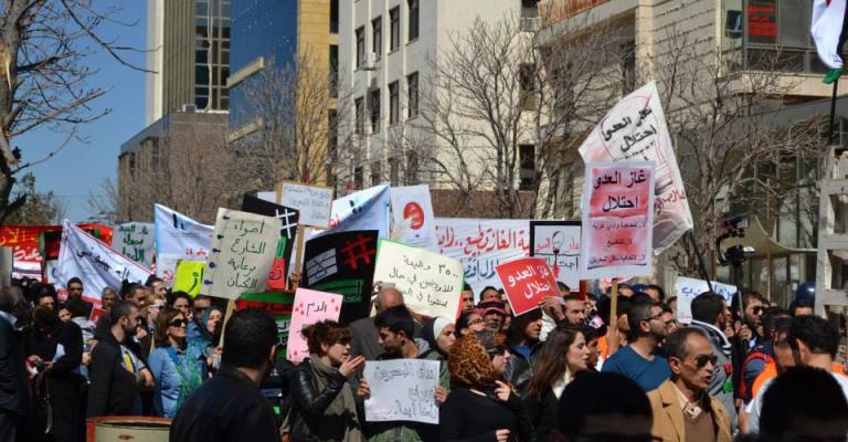 فعاليات ترفض اتفاقية الغاز مع إسرائيل وتدعو للتحرك