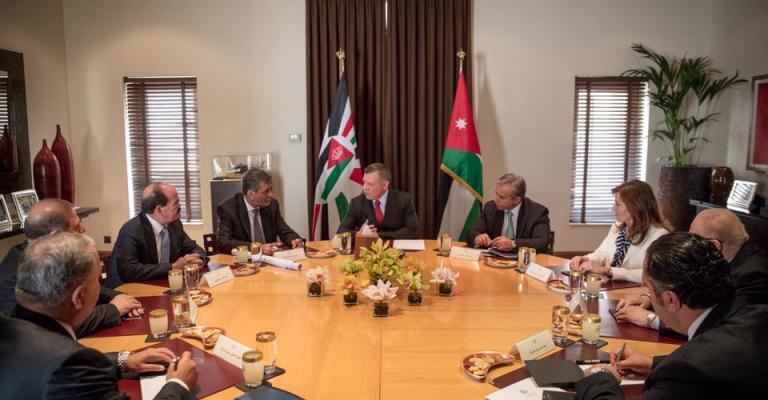 الملك يلتقي رئيس وأعضاء "مفوضي المستقلة للانتخاب" الملك يلتقي رئيس وأعضاء "مفوضي المستقلة للانتخاب"