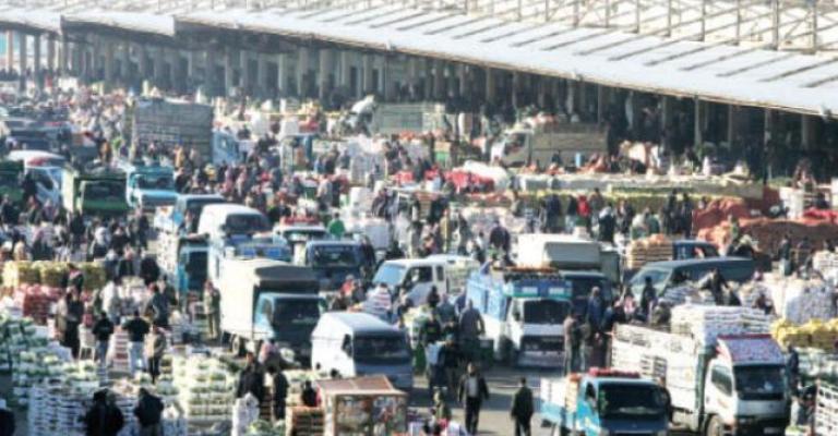 أكثر من 2300 طن خضار وفواكه ترد "مركزي عمّان"