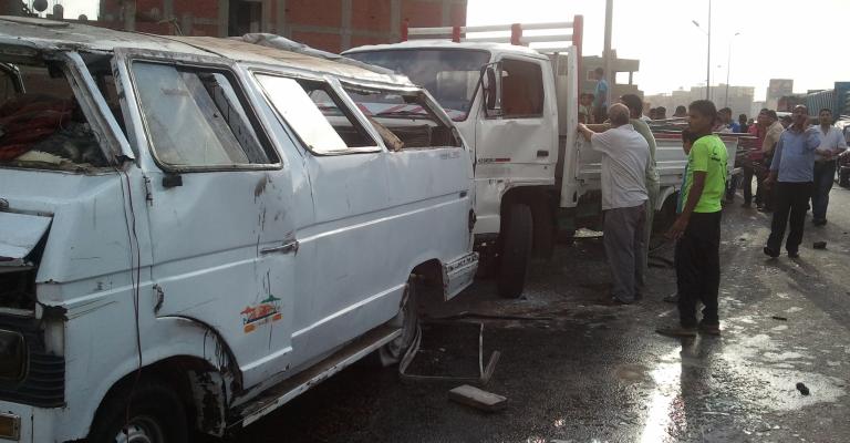 المفرق: وفاة وإصابة شخصين بحادث تصادم