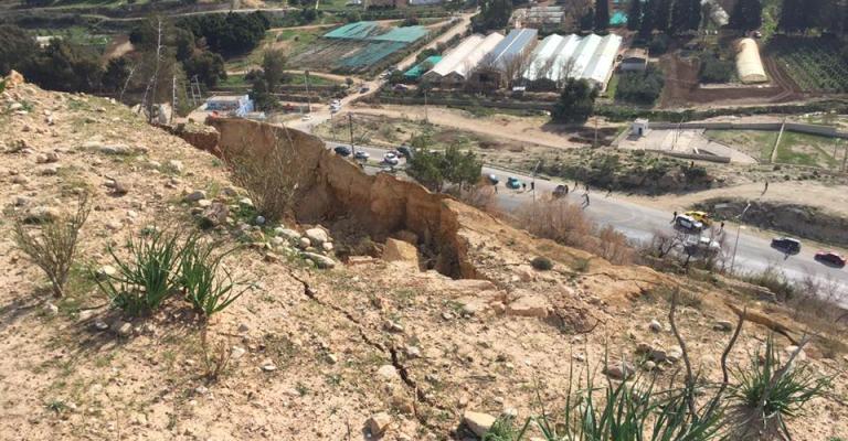 تحويلة طريق جرش عمان شارفت على الانتهاء