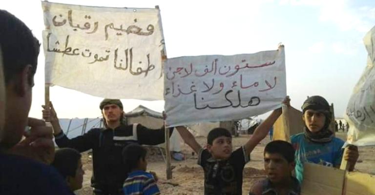 أطفال الركبان يتساقطون الواحد تلو الآخر أطفال الركبان يتساقطون الواحد تلو الآخر