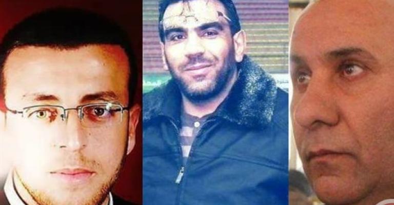 3 أسرى فلسطينيين يواصلون إضرابهم عن الطعام 3 أسرى فلسطينيين يواصلون إضرابهم عن الطعام