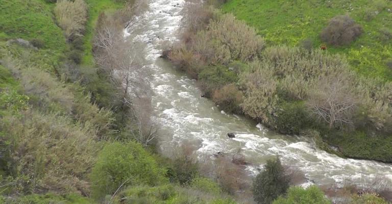 تراجع تدفق نهر الأردن ومستوى البحر الميت بـ6 سم تراجع تدفق نهر الأردن ومستوى البحر الميت بـ6 سم