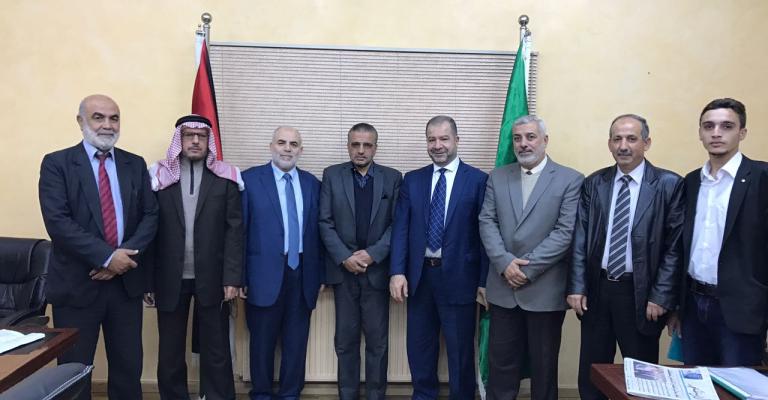 الدقامسة يزور "العمل الاسلامي" ويلتقي قيادة الحزب الدقامسة يزور "العمل الاسلامي" ويلتقي قيادة الحزب