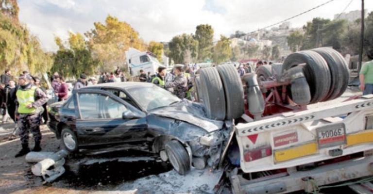 696 وفاة و144 ألف حادث سير العام الماضي 696 وفاة و144 ألف حادث سير العام الماضي