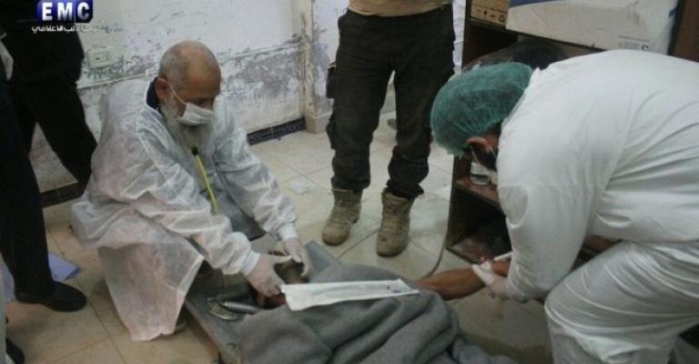 ادلب: مقتل 58 شخصا بهجوم يشتبه أنه بأسلحة كيميائية ادلب: مقتل 58 شخصا بهجوم يشتبه أنه بأسلحة كيميائية