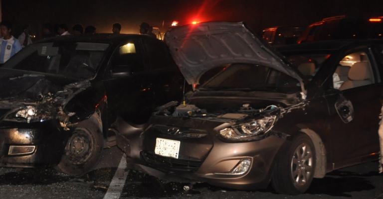 الزرقاء: 4 إصابات بحادث تصادم