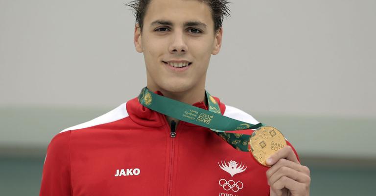 "بقلة" يتوج بذهبية جديدة وطربش تنال برونزية الكراتيه