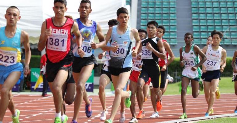 "العطاونة" يتوج بذهبية سباق 3000م جري ببطولة آسيا لألعاب القوى