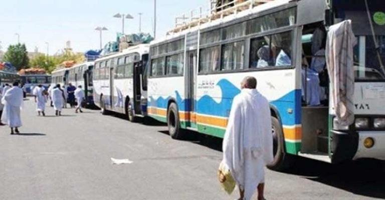 تفويج المعتمرين برا من "واحة معان"