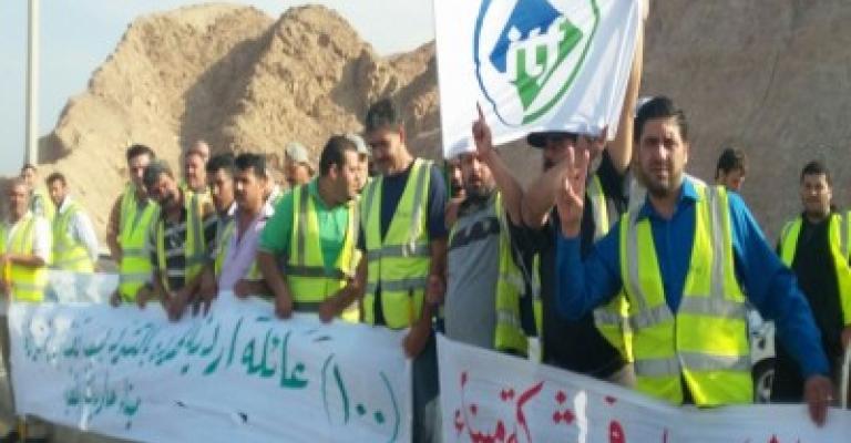 تعليق مشروط لإضراب العاملين بميناء العقبة تعليق مشروط لإضراب العاملين بميناء العقبة