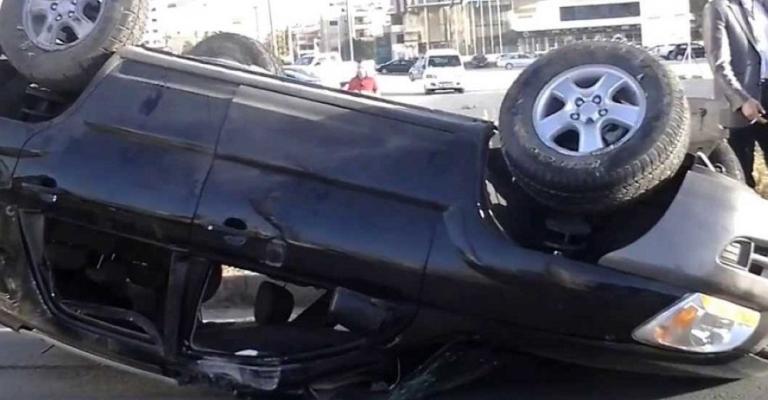 المفرق: وفاة طفل وإصابة والده بحادث تدهور