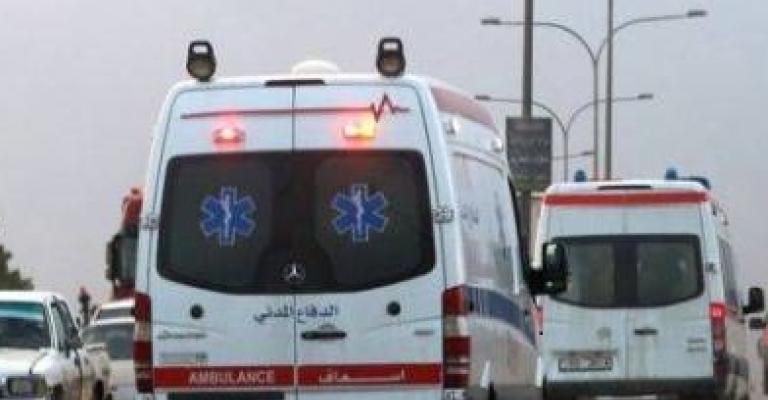 اربد: وفاة و17 إصابة بحادث تصادم اربد: وفاة و17 إصابة بحادث تصادم