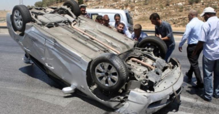 الزرقاء: إصابة 5 بحادث تدهور