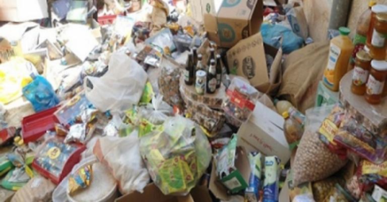 معان: إتلاف طني مواد منتهية الصلاحية