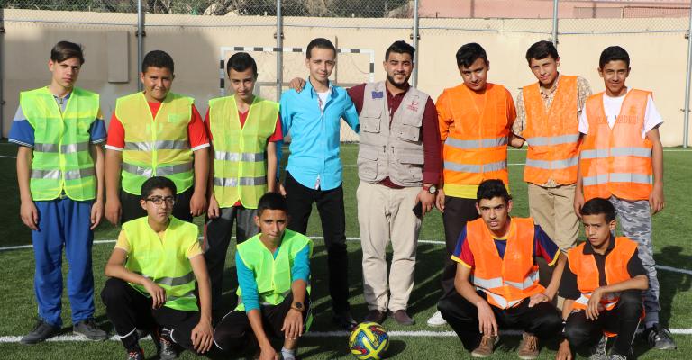 جمعية الأنوار في معان تشارك في حملة شباب من أجل السلام