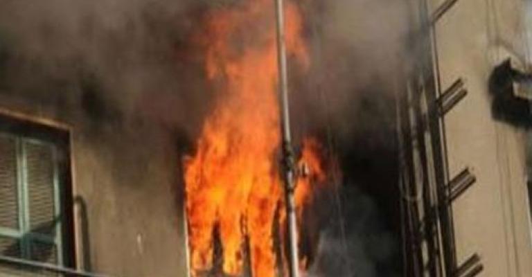 وفاة شخص بحريق منزل بجبل الجوفة