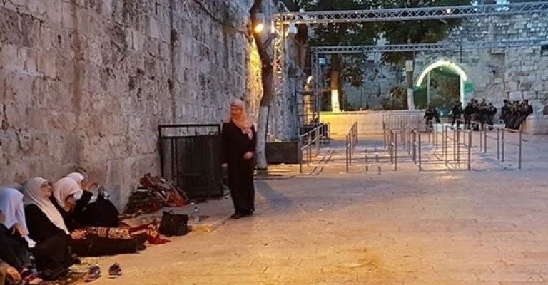 تشكيل لجنة لدراسة آثار الإجراءات الإسرائيلية بمحيط الأقصى