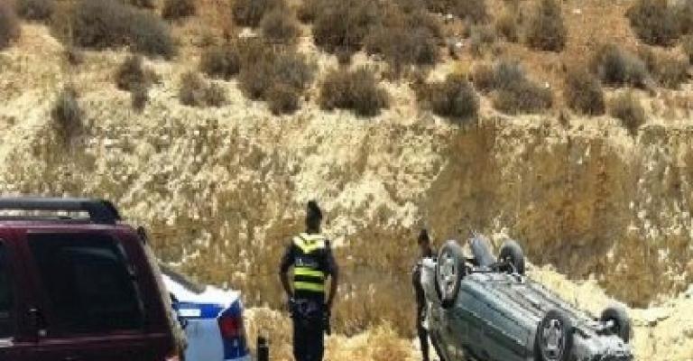 معان: وفاة و5 إصابات بحادث تدهور