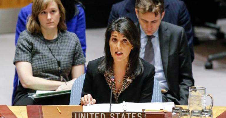 فيتو أمريكي ضد مشروع قرار بشأن القدس بمجلس الأمن