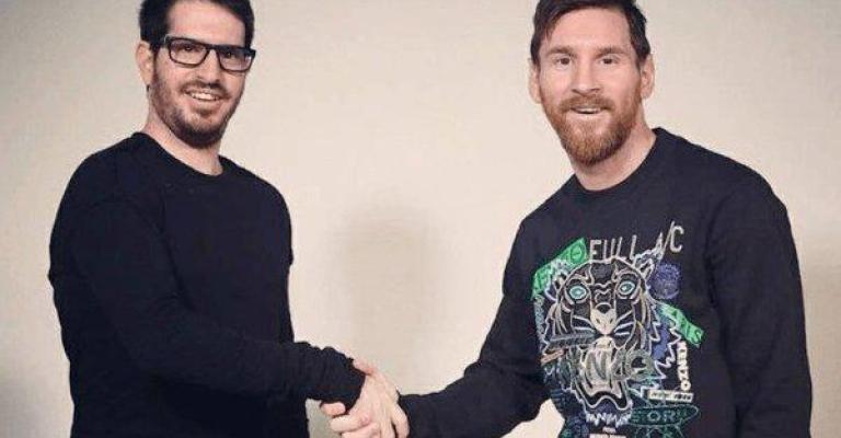 ميسي سفيراً لشركة هواتف إسرائيلية ميسي سفيراً لشركة هواتف إسرائيلية