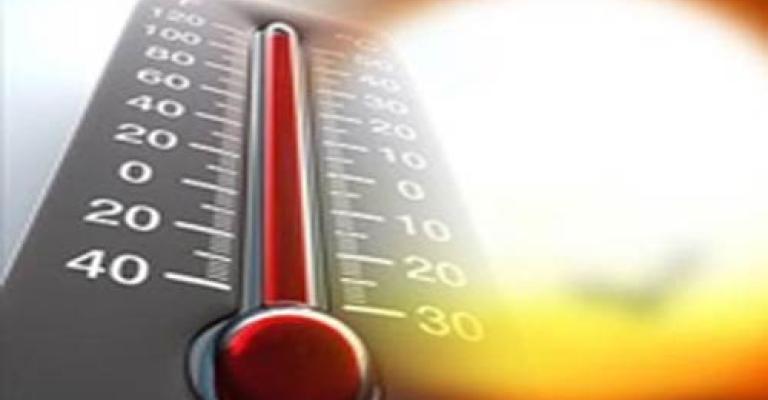 درجات الحرارة بارتفاع درجات الحرارة بارتفاع