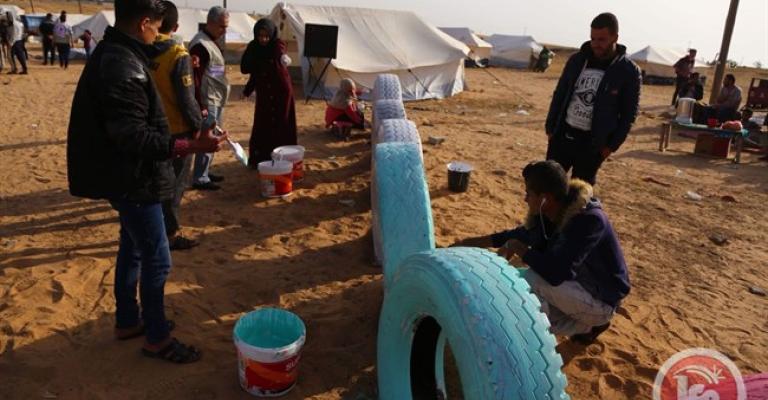 كيف استعدت رفح لجمعة "الكوتشوك"؟ كيف استعدت رفح لجمعة "الكوتشوك"؟