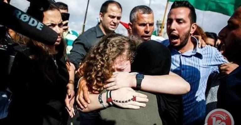 عهد التميمي تتنفس الحرية عهد التميمي تتنفس الحرية