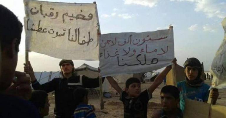 اليونيسف: تدهور أوضاع لاجئي الركبان على الحدود الأردنية السورية