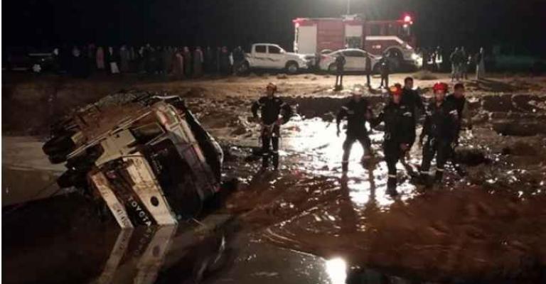 حملة ترحيل القاطنين بمحاذات الأودية والسيول