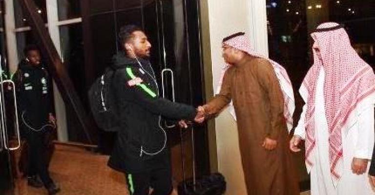 المنتخب السعودي يصل عمّان