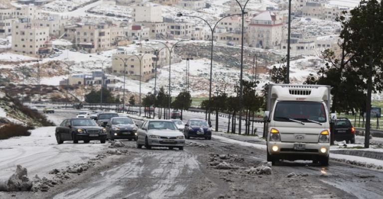 منخفض جوي يؤثر على المملكة مساء