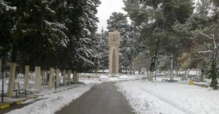 تأخير الدوام في عدد من الجامعات تأخير الدوام في عدد من الجامعات