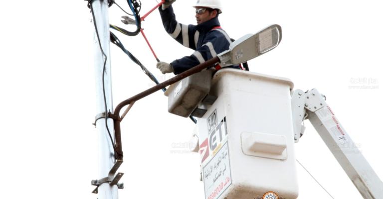 196 عطلاً كهربائياً في اقليم الشمال