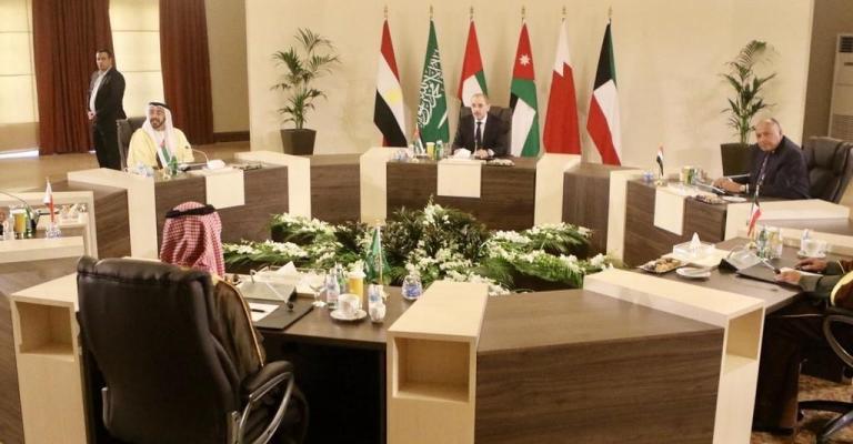 انتهاء اللقاء التشاوري الوزاري العربي بالبحر الميت.. وهذا ما بحثه الاجتماع انتهاء اللقاء التشاوري الوزاري العربي بالبحر الميت.. وهذا ما بحثه الاجتماع