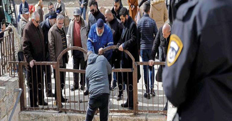 اعلام عبري: الاردن يتجاهل رسالة اسرائيل لتهدئة المسجد الاقصى