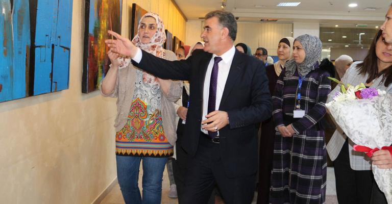 افتتاح معرض "أساطير" للفنانة التشكيلية داوود افتتاح معرض "أساطير" للفنانة التشكيلية داوود