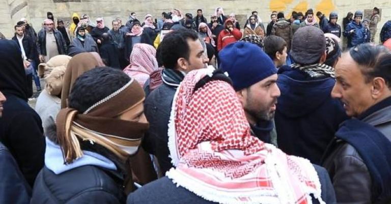 متعطلو معان ينهون اعتصامهم أمام الديوان الملكي متعطلو معان ينهون اعتصامهم أمام الديوان الملكي